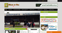 Desktop Screenshot of madrededios.net